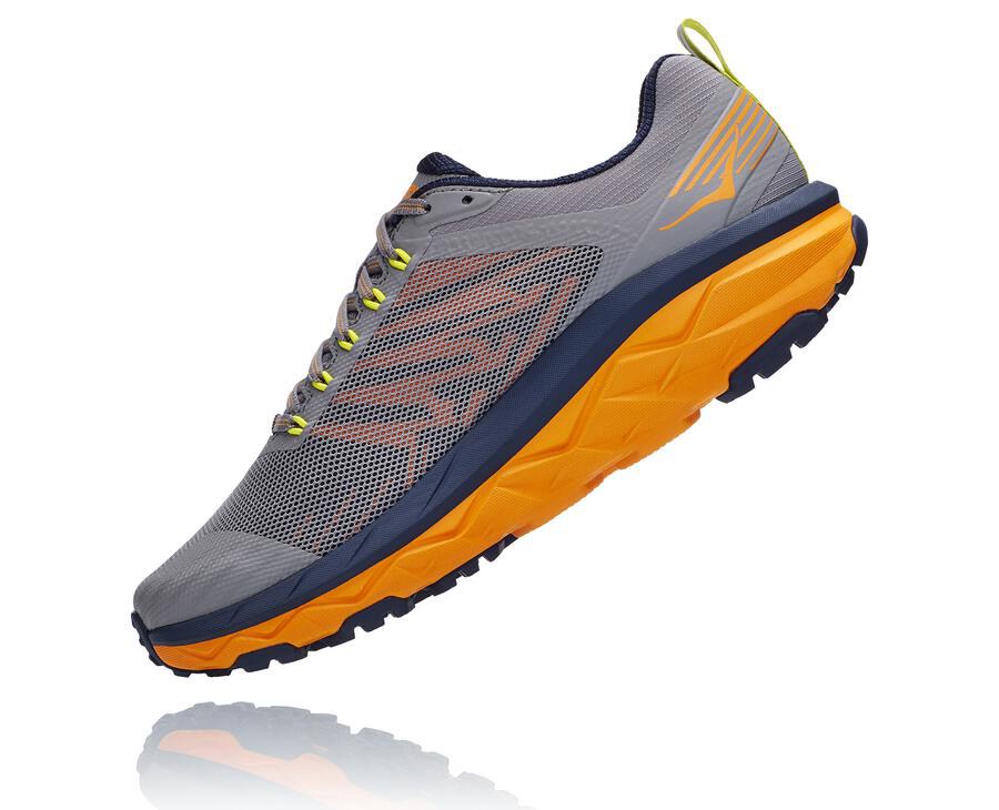 Hoka One One Trailove Tenisky Panske Siva - Challenger ATR 5 - 49578-PXYN